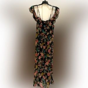 Womens sheer off the shoulder dress